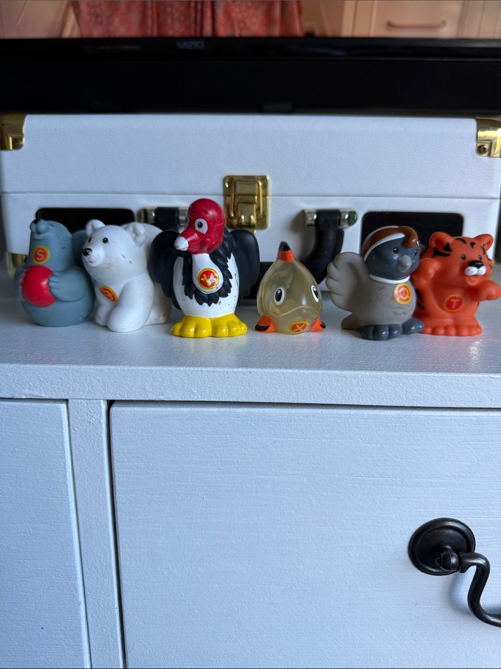 Lot of 6 Little People Alphabet Animals- Set 3